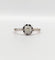 53 Bague solitaire Art déco en or 18K, platine et diamant 58 Facettes A07594