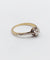53 Bague solitaire Art déco en or 18K, platine et diamant 58 Facettes A07594