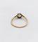 53 Bague solitaire Art déco en or 18K, platine et diamant 58 Facettes A07594