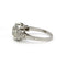 51.5 Art Déco - Bague solitaire en platine et diamants 58 Facettes 260176R