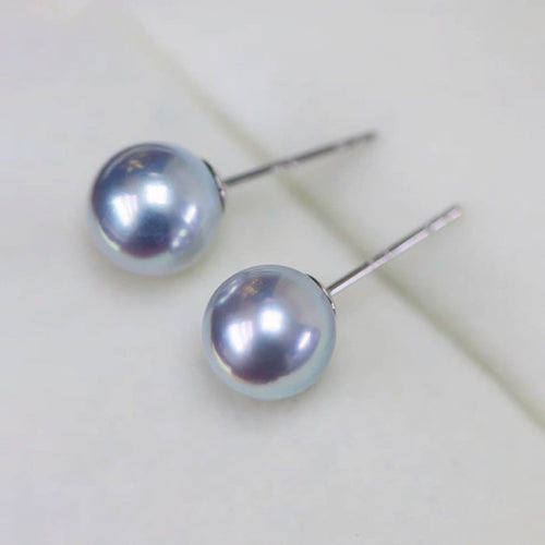 AITCHES Underwater - Boucles d'oreilles en or blanc et perles Akoya 58 Facettes GER1333WG