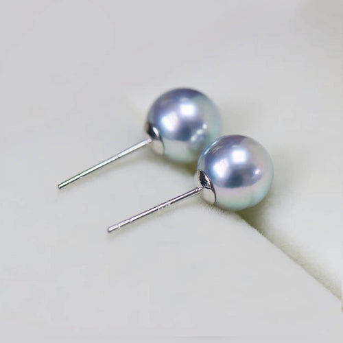 AITCHES Underwater - Boucles d'oreilles en or blanc et perles Akoya 58 Facettes GER1333WG