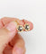 Dormeuses marguerite antiques en or rose 18k, argent et perles 58 Facettes A07601