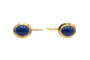 Boucles d'oreilles en or jaune et lapis-lazuli 58 Facettes 13498