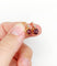 Dormeuses antiques - Boucles d'oreilles en or 18k, grenats et diamants 58 Facettes A07602