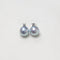 Underwater - Boucles d'oreilles perles Akoya bleues diamants en or blanc 18K 58 Facettes GER1328WG