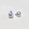 Underwater - Boucles d'oreilles perles Akoya bleues diamants en or blanc 18K 58 Facettes GER1328WG