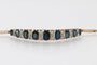 Bracelet en or jaune avec diamants et saphirs naturels 58 Facettes 13496