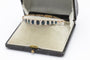 Bracelet en or jaune avec diamants et saphirs naturels 58 Facettes 13496