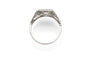 52 Art Déco - Bague en platine et diamants taille ancienne 58 Facettes 13500