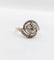 54.5 Bague tourbillon en or 18k, platine et diamants 58 Facettes A07612