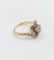 54.5 Bague tourbillon en or 18k, platine et diamants 58 Facettes A07612