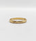 54 Alliance gimmel victorienne non gravée en or 18k 58 Facettes A07614