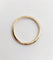 54 Alliance gimmel victorienne non gravée en or 18k 58 Facettes A07614