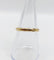 54 Alliance gimmel victorienne non gravée en or 18k 58 Facettes A07614