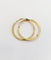 54 Alliance gimmel victorienne non gravée en or 18k 58 Facettes A07614