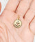Augis - Pendentif médaille d’amour en or rose 18k et rubis 58 Facettes A07615
