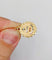 Augis - Pendentif médaille d’amour en or rose 18k et rubis 58 Facettes A07615