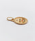 Augis - Pendentif médaille d’amour en or rose 18k et rubis 58 Facettes A07615