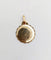 Augis - Pendentif médaille d’amour en or rose 18k et rubis 58 Facettes A07615