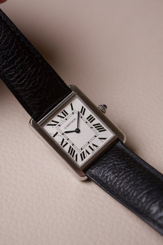 Cartier Tank Solo - Montre en acier 58 Facettes MONTRE-010