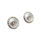 Boutons de col Art déco en or 18k, platine, nacre et diamant 58 Facettes A07621