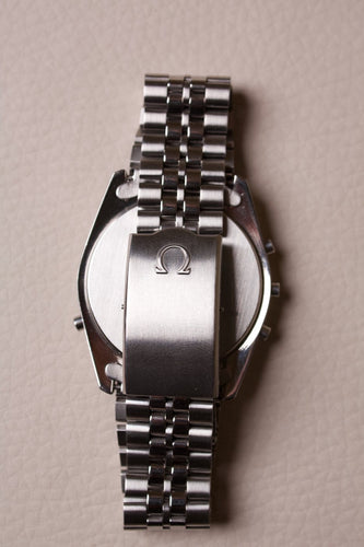 Omega Speedmaster - Montre digitale ST 186.0004 en acier 58 Facettes MONTRE-011