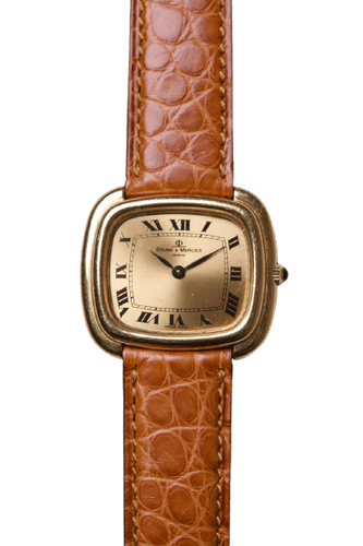 Baume & Mercier Gondole - Montre en or jaune 18 kt 58 Facettes MONTRE-012