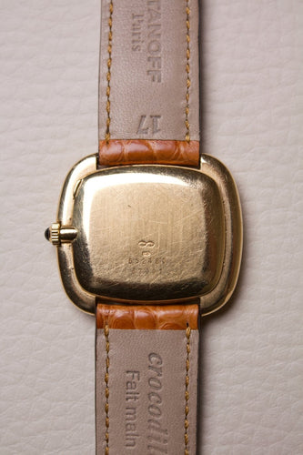 Baume & Mercier Gondole - Montre en or jaune 18 kt 58 Facettes MONTRE-012