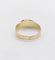 54.5 Bague jonc bombé antique en or 14k et diamant taille rose 58 Facettes A07625