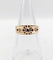 54.5 Bague jonc bombé antique en or 14k et diamant taille rose 58 Facettes A07625