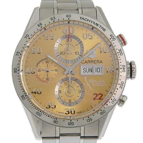 Montre Tag Heuer Carrera - Montre chronographe automatique en acier 58 Facettes x8wshdujt1