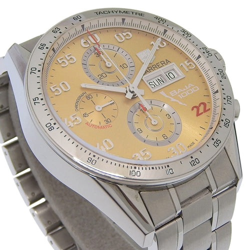 Montre Tag Heuer Carrera - Montre chronographe automatique en acier 58 Facettes x8wshdujt1