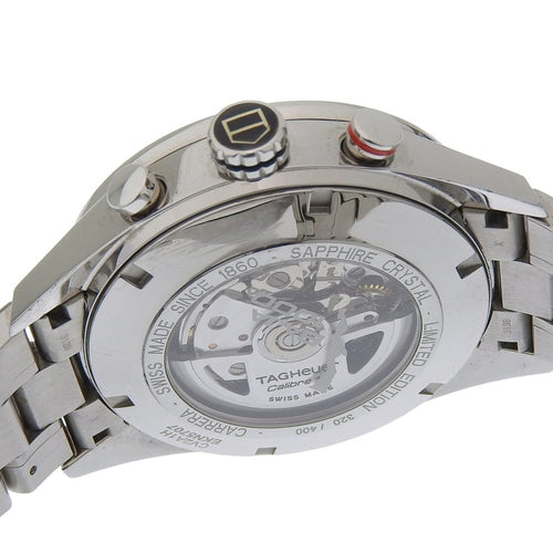 Montre Tag Heuer Carrera - Montre chronographe automatique en acier 58 Facettes x8wshdujt1