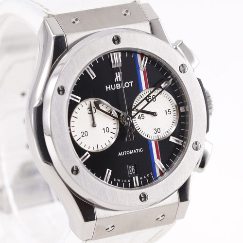 Montre Hublot Classic Fusion - Montre automatique en titane et alligator 58 Facettes chcxtxo7sw