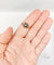 60 Victorienne - Bague marguerite en or rose 18k, argent et diamants 58 Facettes A07628