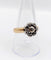 60 Victorienne - Bague marguerite en or rose 18k, argent et diamants 58 Facettes A07628