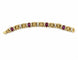 Bracelet vintage en or 750 et rubis 58 Facettes Bracelet