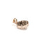Pendentif rosace en or blanc et diamants 58 Facettes LMB-384