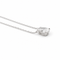 Collier pendentif en or blanc et diamant poire 58 Facettes 1.0001534/1
