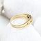 50 Bague réversible en or jaune 18K avec saphir et diamants 58 Facettes SC3