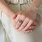 58 Bague marguerite en or rose, platine, émeraude et diamants 58 Facettes LMB-386