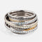 Bague 50 De Grisogono Allegra - Bague en or blanc, diamants et pierres de couleur 58 Facettes 281