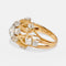 Bague 55 Boucheron - Bague cocktail en or jaune, platine et diamants 58 Facettes 255