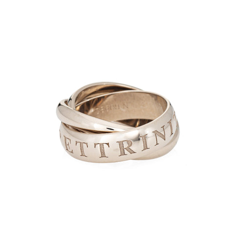 Bague 50 Cartier Amour et Trinity - Bague en or blanc 18 carats, taille 50 58 Facettes G13920