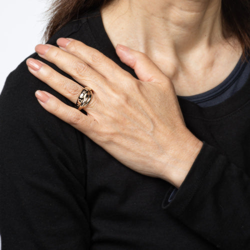 Bague 50 Cartier Amour et Trinity - Bague en or blanc 18 carats, taille 50 58 Facettes G13920