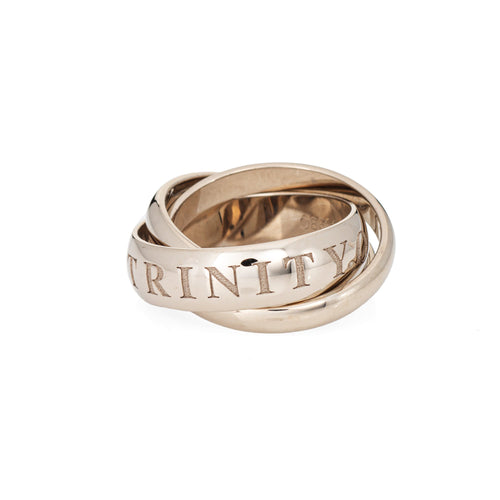 Bague 50 Cartier Amour et Trinity - Bague en or blanc 18 carats, taille 50 58 Facettes G13920