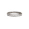 Bague 54 Bague alliance édouardienne ancienne en platine 900 et diamants, taille 54 58 Facettes G13921