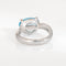 Bague 49 Bvlgari Mediterranean Eden - Bague en or blanc 18 ct avec topaze bleue 58 Facettes G13917
