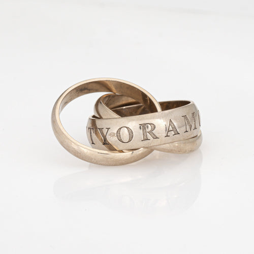 Bague 46 Cartier Amour et Trinity - Bague en or blanc 18 carats, taille 46 58 Facettes G13987